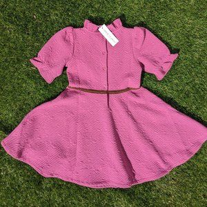 Janie and Jack Toddler/ Little Kids Mattelasse Dress (NWT)